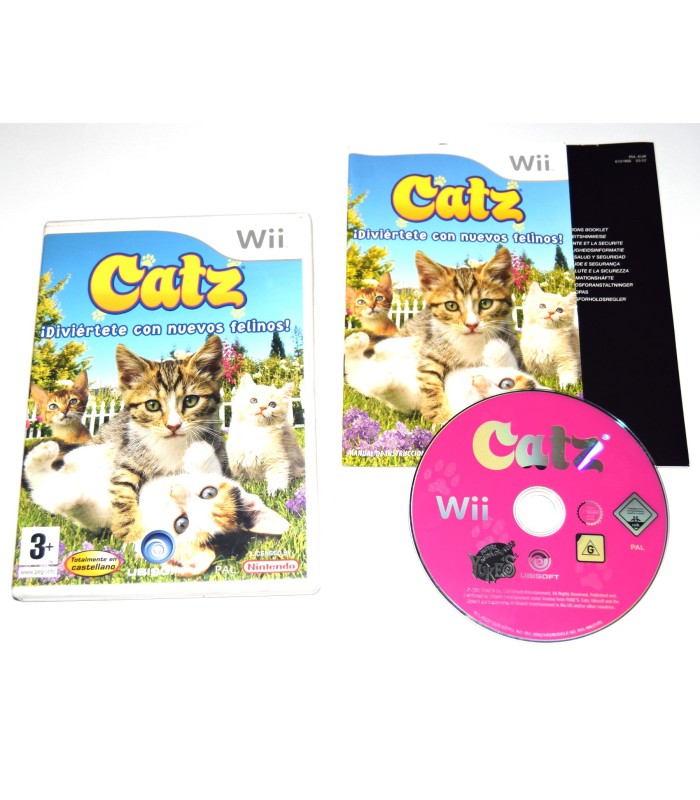 Juego Wii Catz: Diviertete con Nuevos Felinos (segunda mano)