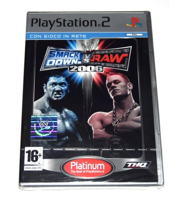 Juego Playstation 2  WWE Smackdown Vs. Raw 2006(nuevo)