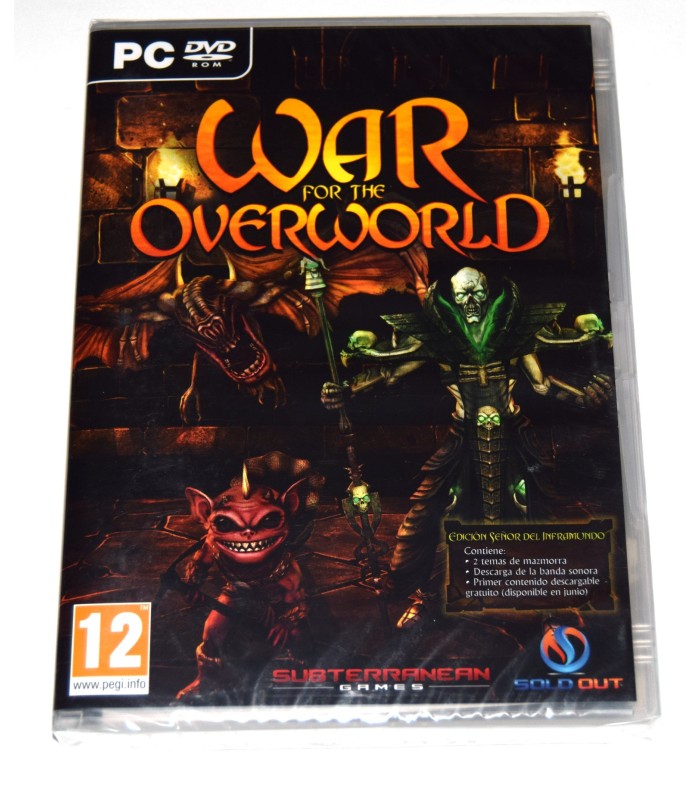 Juego PC War for the Overworld (nuevo)