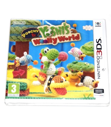 Juego Nintendo 3DS Poochy and Yoshi's Woolly World (nuevo)