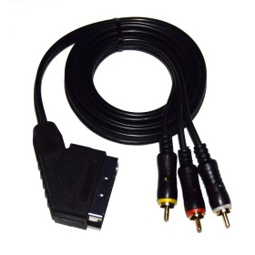 Cable RCA a SCART estéreo premium