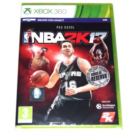 Juego Xbox 360 NBA 2K17 (nuevo)