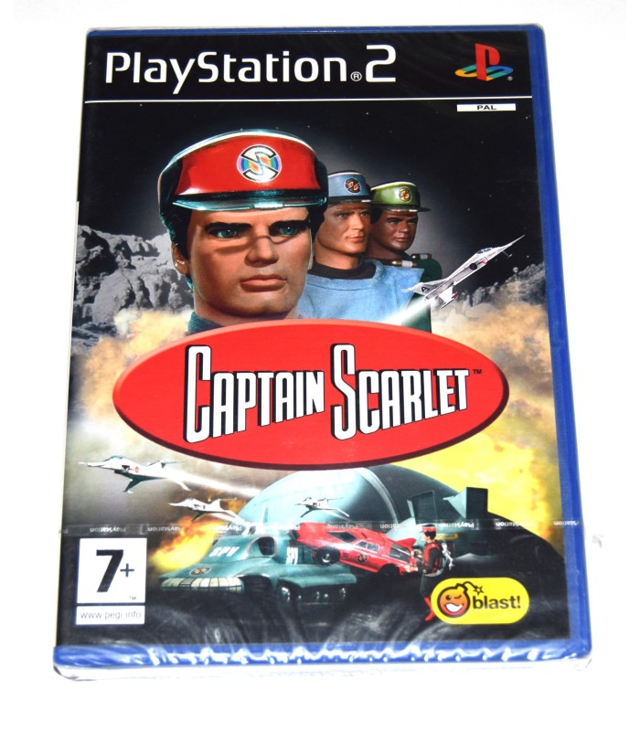 Juego Playstation 2 Captain Scarlet (nuevo)