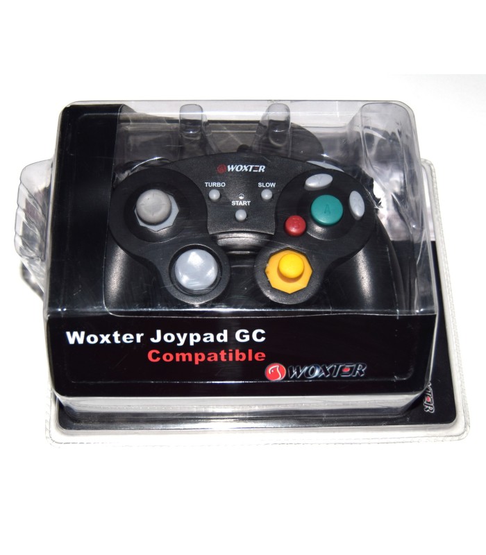 Mando compatible Gamecube/Wii Woxter Negro
