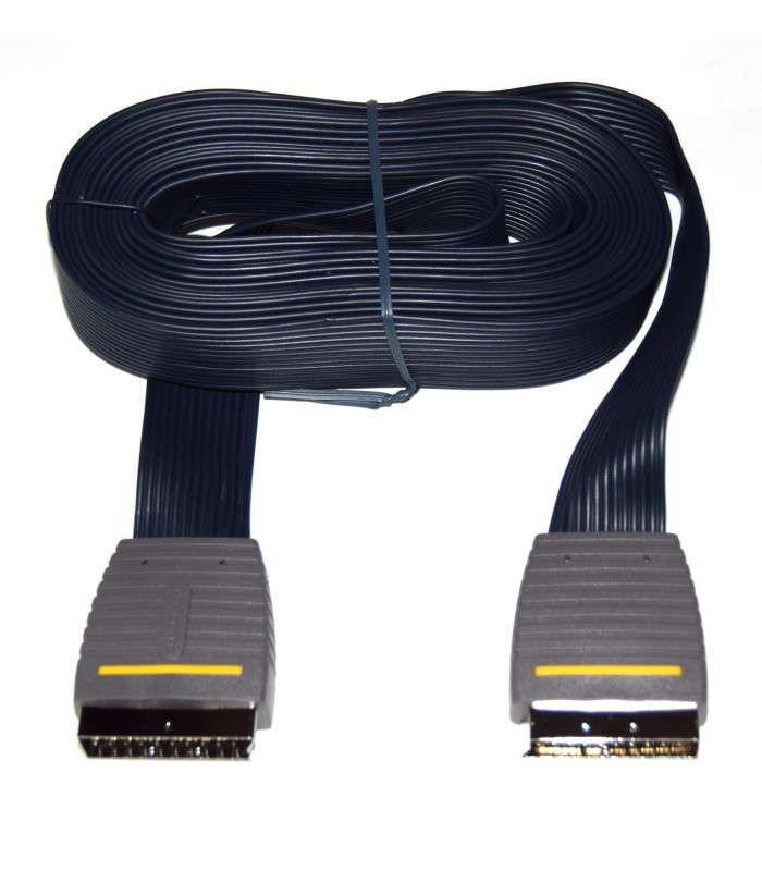Cable 5m. Premium SCART-SCART macho plano