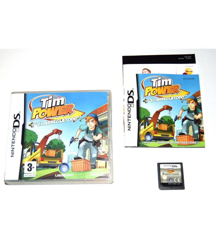 Juego Nintendo DS Tim Power: El Arreglatodo  (segunda mano)