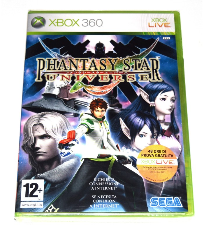 Juego Xbox 360 Phantasy Star Universe (nuevo)