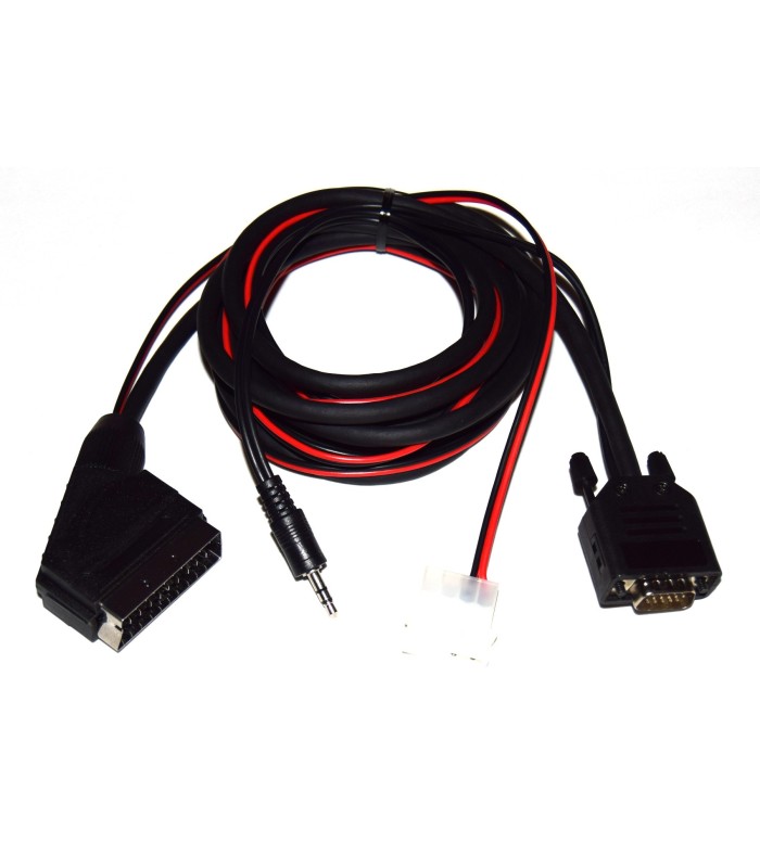 Cable RGB-SCART VGA con molex