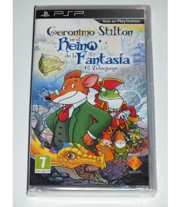 Juego PSP Geronimo Stilton en el Reino de la Fantasia (nuevo)