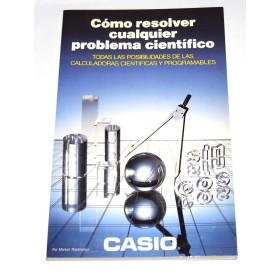 Libro Calculadoras Casio Cómo resolver cualquier problema científico (nuevo)