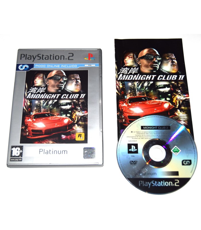 Juego Playstation 2 Midnight Club II (segunda mano)