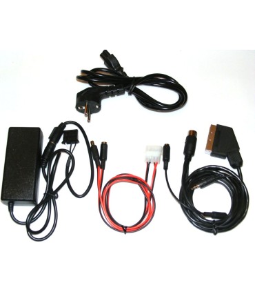 Pack cable RGB-SCART + fuente de alimentación para Amstrad CPC 664/6128