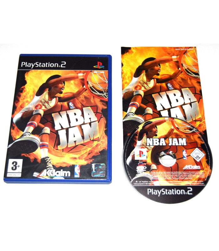 Museo esponja Comportamiento Juego Playstation 2 NBA Jam (segunda mano) - Retrocables - Tienda de cables  retro