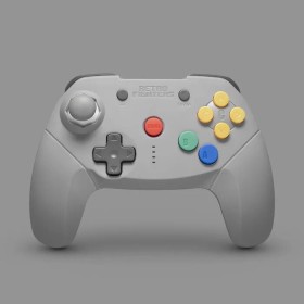 Mando Wireless Bluetooth Brawler 64 Switch gris