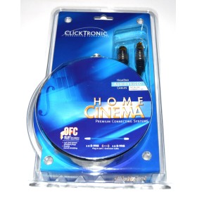 Cable prolongador S-video Premium 1m. Clicktronic