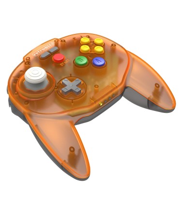 Reserva Mando Nintendo 64 Tribute64 inalámbrico Orange Hawk Limited Edition