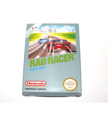 Juego NES Rad Racer (nuevo)