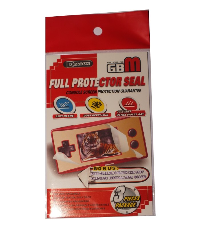 Protector de pantalla Gameboy Micro Protector de pantalla Gameboy Micro