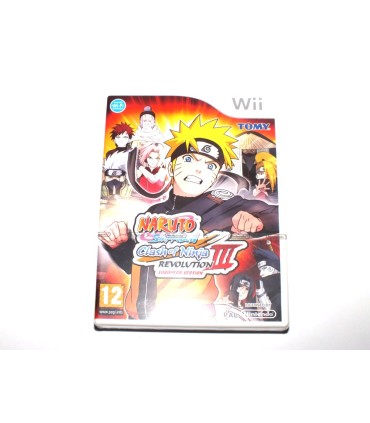 Juego Wii Naruto Shippuden: Clash of Ninja Revolution 3