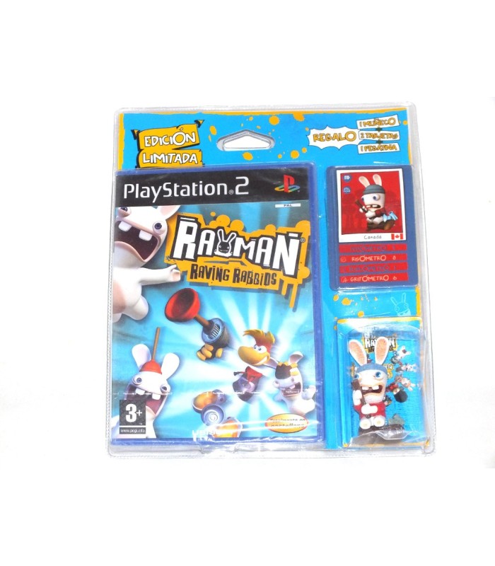 Juego Playstation 2 Rayman Raving Rabbids edición limitada (nuevo)