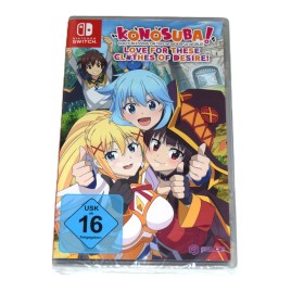 Juego Switch KonoSuba: God´s Blessing on this Wonderful World (nuevo)