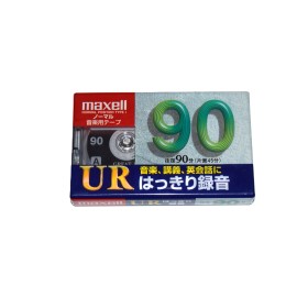 Cinta de Cassette vírgen Maxell UR90 90min