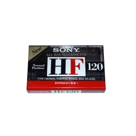 Cinta de Cassette vírgen Sony HF120 120min