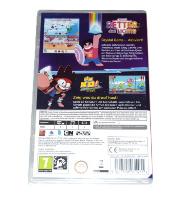 Juego Switch Steven Universe Save The Light & OK K.O.! Lets Play Heroes (nuevo)