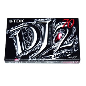 Cinta de Cassette vírgen TDK Disc Jack DJ2 70min