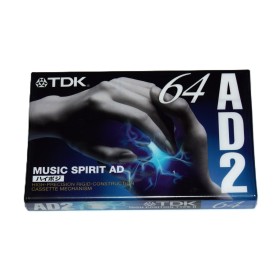 Cinta de Cassette vírgen TDK AD2 64min