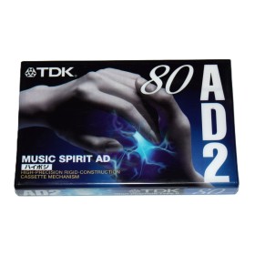 Cinta de Cassette vírgen TDK AD2 80min