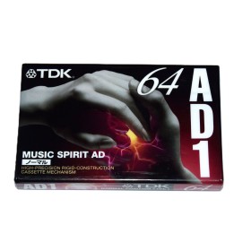 Cinta de Cassette vírgen TDK AD1 64min