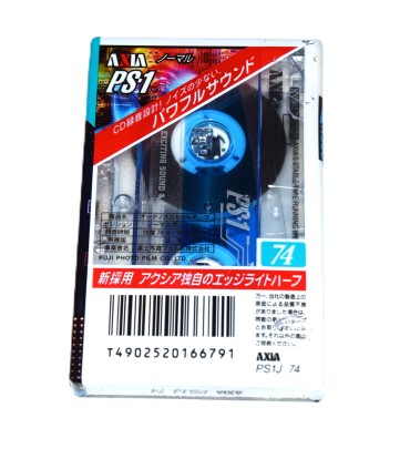 Cinta de Cassette vírgen Axia PS1 74min (outlet)
