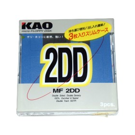 Caja disquetes 3 1/2 DD Kao