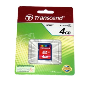 Tarjeta SDHC clase 2 4Gb