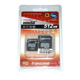 Tarjeta mini SD 512Mb