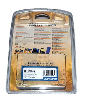 Lector de tarjetas de memoria USB 7 en 1