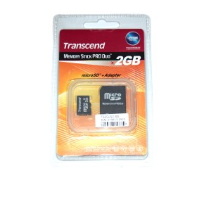 Adaptador tarjeta micro SD a Memorystick Pro Duo + micro SD 2Gb