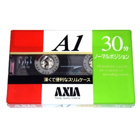 Cinta de Cassette vírgen Axia A1 30min