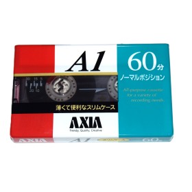 Cinta de Cassette vírgen Axia A1 60min