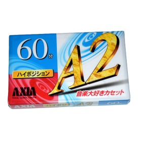 Cinta de Cassette vírgen Axia A2 60min
