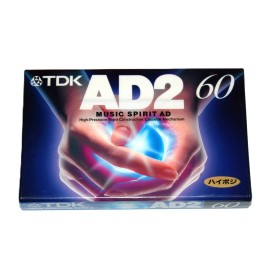 Cinta de Cassette vírgen TDK AD2 60min