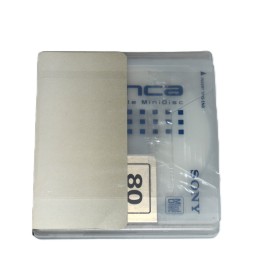 Minidisc 80 minutos Sony Bianca