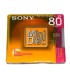 Minidisc 80 minutos Sony Topaz Yellow