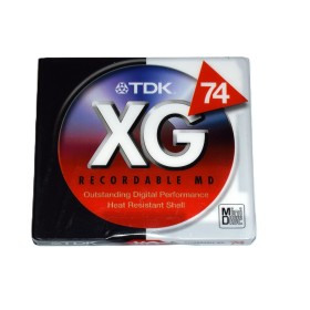 Minidisc 74 minutos TDK XG