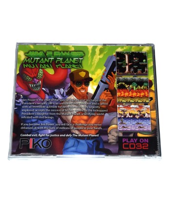 Juego Amiga CD32 Jim Power Mutant Planet