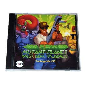 Juego Turbografx CD Jim Power Mutant Planet