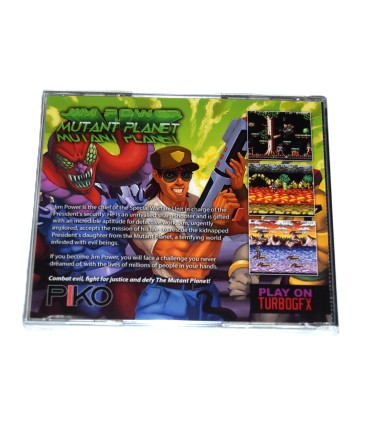 Juego Turbografx CD Jim Power Mutant Planet