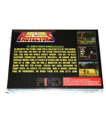 Juego SNES Stone Protectors