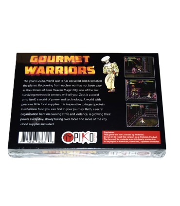 Juego SNES Gourmet Warriors